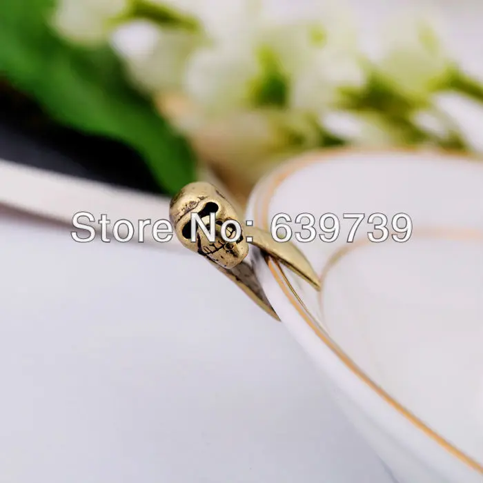 Оптовая цена США рок ретро античный серебряный цвет Череп серьги | Украшения и