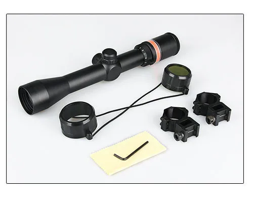 3-9x40 прицел с красные оптоволоконные оптический Пневматические винтовки прицелы для винтовок Охота gz10267