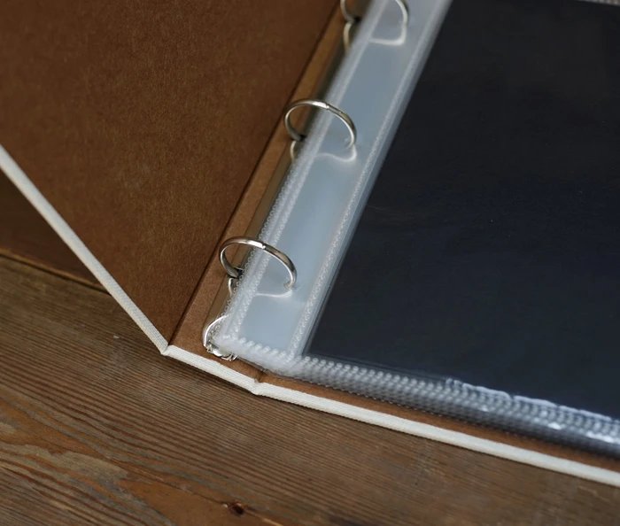 Тканевый чехол из пеньковой ткани DIY альбом ручной работы внутри страницы с