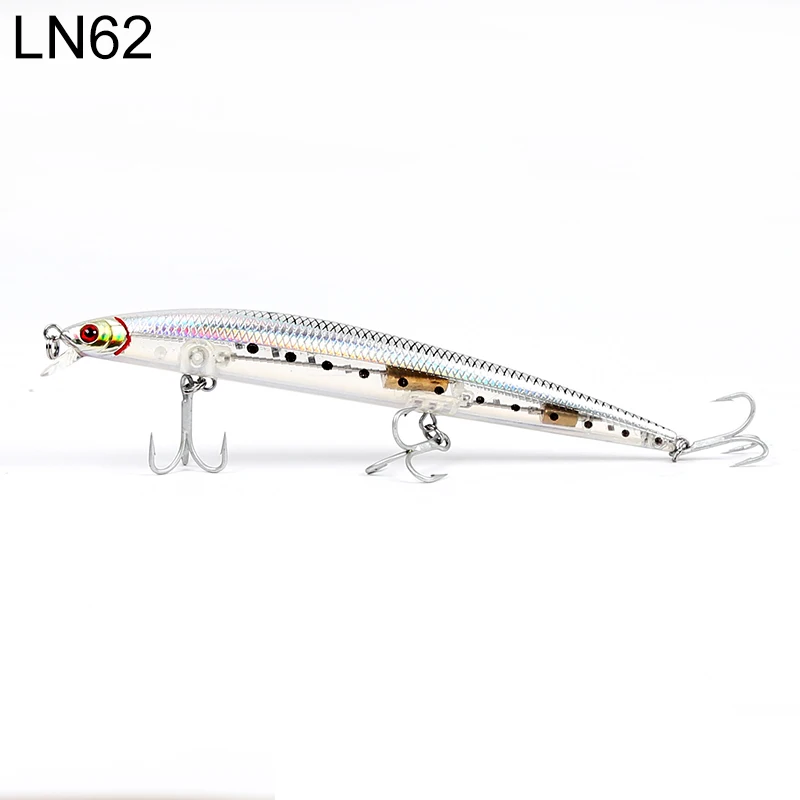 Color Ln62 Kingdom Fishing Приманка гольян твердый воблер плавающая приманка 120 мм 14,5 г/143 мм 21 г Джеркбейт цена 6 штук в партии - Цвет: Color Ln62