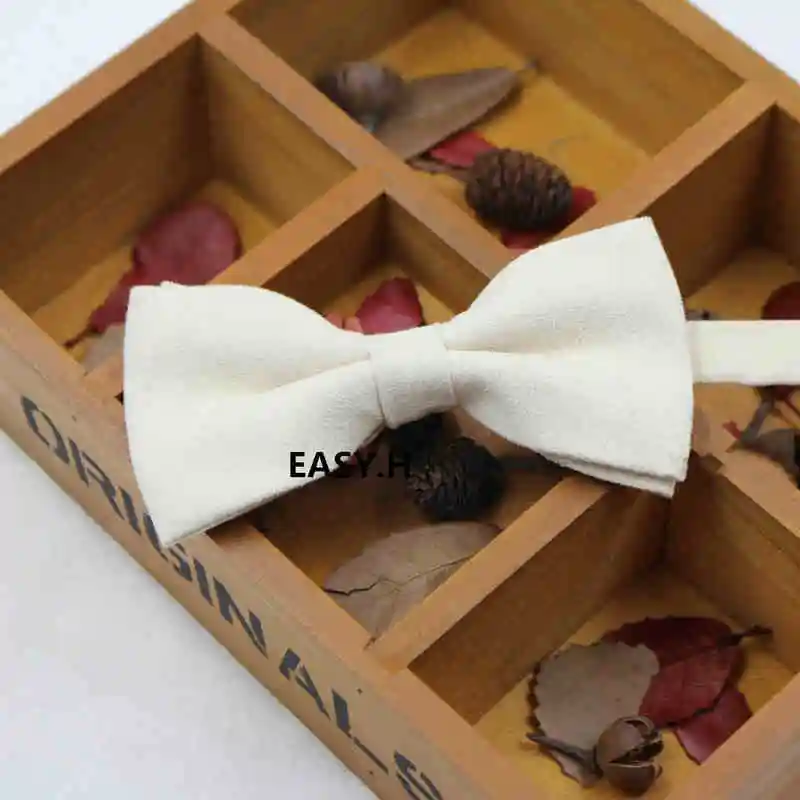 Мужские аксессуары 2018 твердый вельветовый мужской галстук-бабочка для свадьбы