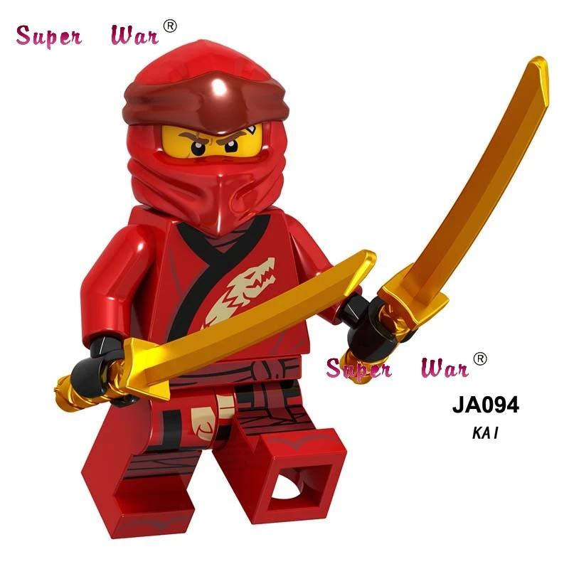 JA094 Одна модель строительных блоков Char Snake Archer Акита меч мастер общий Vex Ice Emperor игрушки для детей - Цвет: JA094