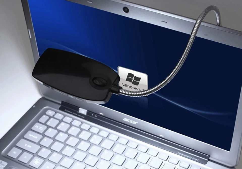 Ультра яркий гибкий светодиодный USB светильник для чтения книг 28 светодиодный s 4 цвета для ноутбука компьютера