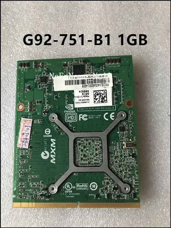 Видеокарта GTX 260M GTX260M Vga для ноутбука Dell Alienware M17X M15X DDR3 1 гб MXM тест 100%|Платы