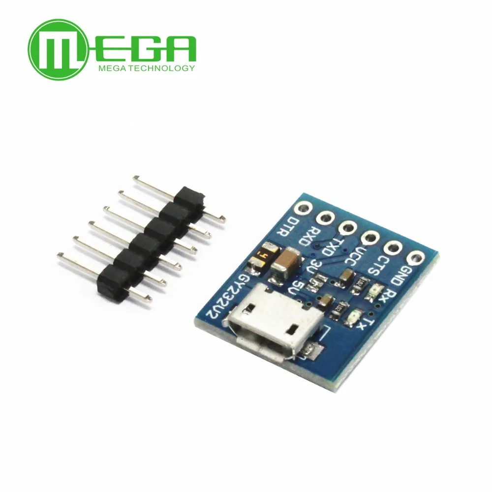 5 шт. модуль связи с USB на TTL FT232RL флэш-плата GY232V2 MICRO | Электронные компоненты и