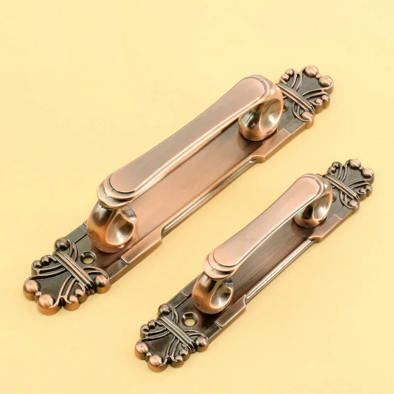 Модный дизайн вилла дверная ручка Невидимая дверь Европейская медная под