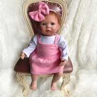 realistic 35 cm silicone reborn baby doll with real baby clothes for kids birthday gift alive newborn girl dolls bebe reborn toy