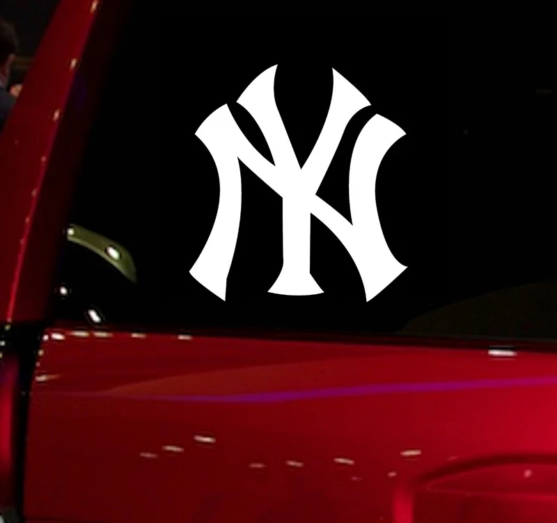 Yankees NY бейсбольная игра авто стикер окна наклейка для автомобиля грузовик
