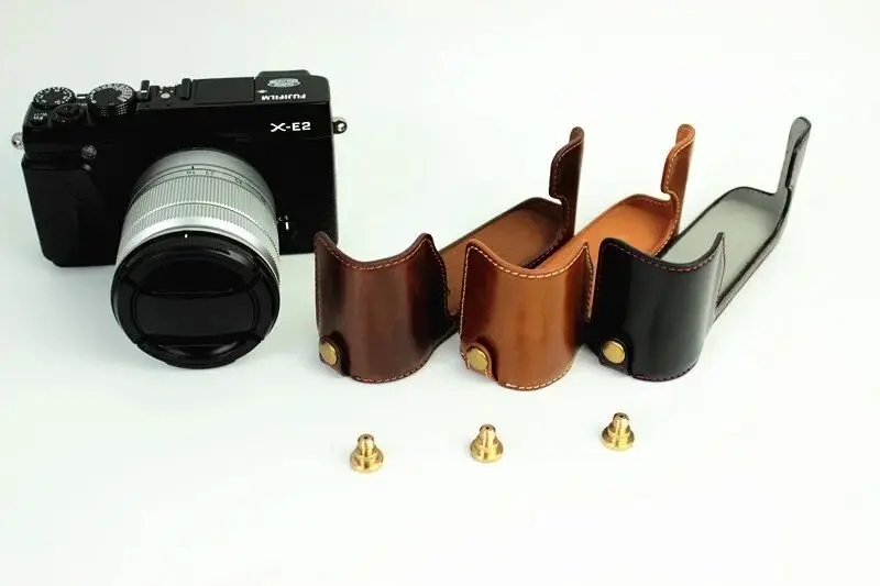 Получехол из искусственной кожи для фотоаппарата FUJI Fujifilm X-E1 XE1 X-E2 XE2 | Электроника