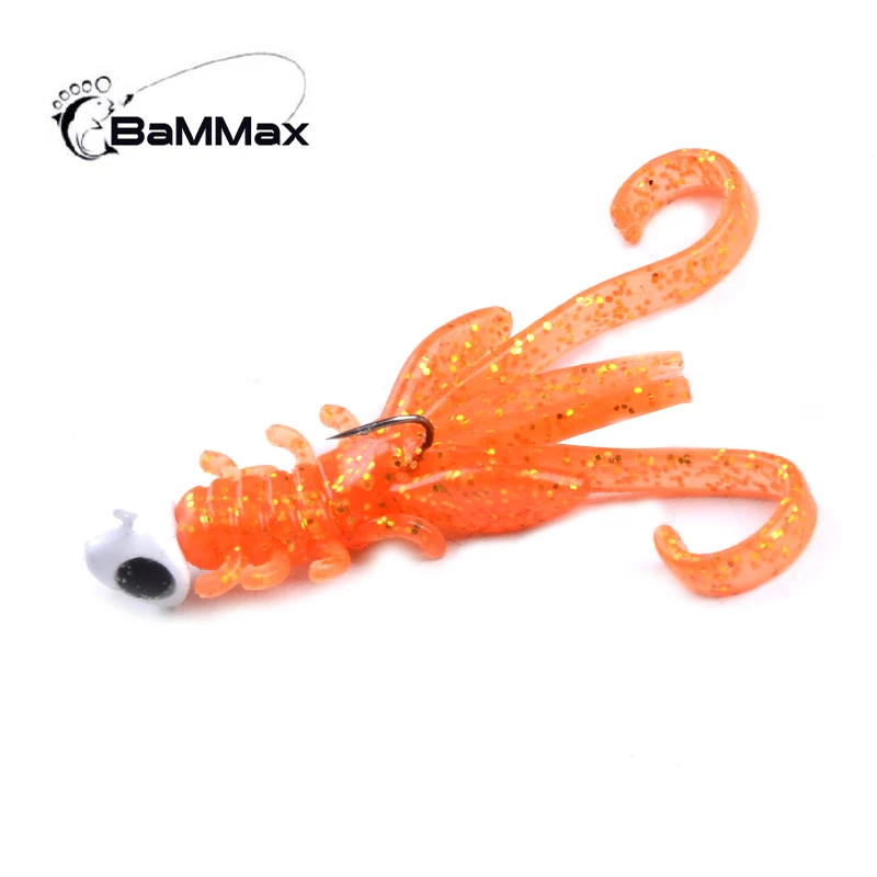 Bammax рыболовный крючок, 5 шт./лот, 1,3 г, 2 см, свинцовая головка, крючок для ловли карпа, джиг-голова, крючки для мягкой приманки, приманки, рыболовные снасти, аксессуары