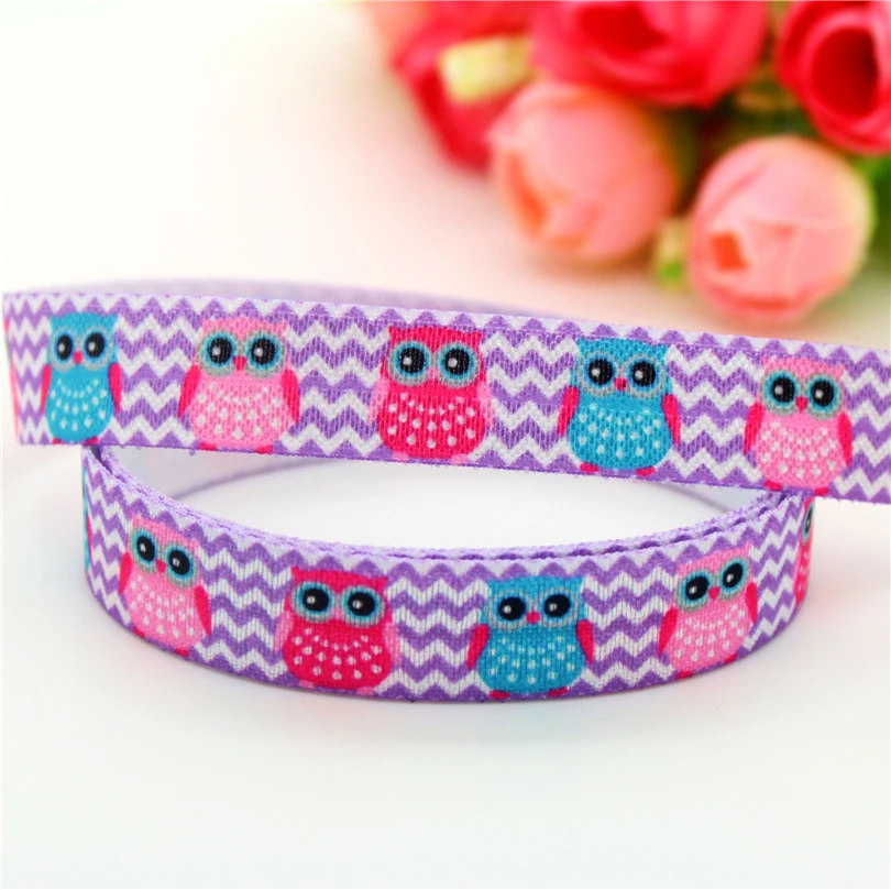 Повязка на голову с принтом Совы и коалы 5/8 дюйма| |