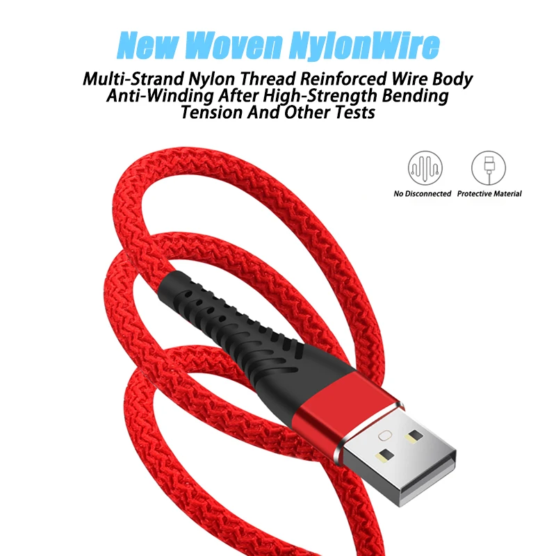 Микро USB кабель 2.4A быстрая зарядка мобильный телефон и быстрой зарядки передачи