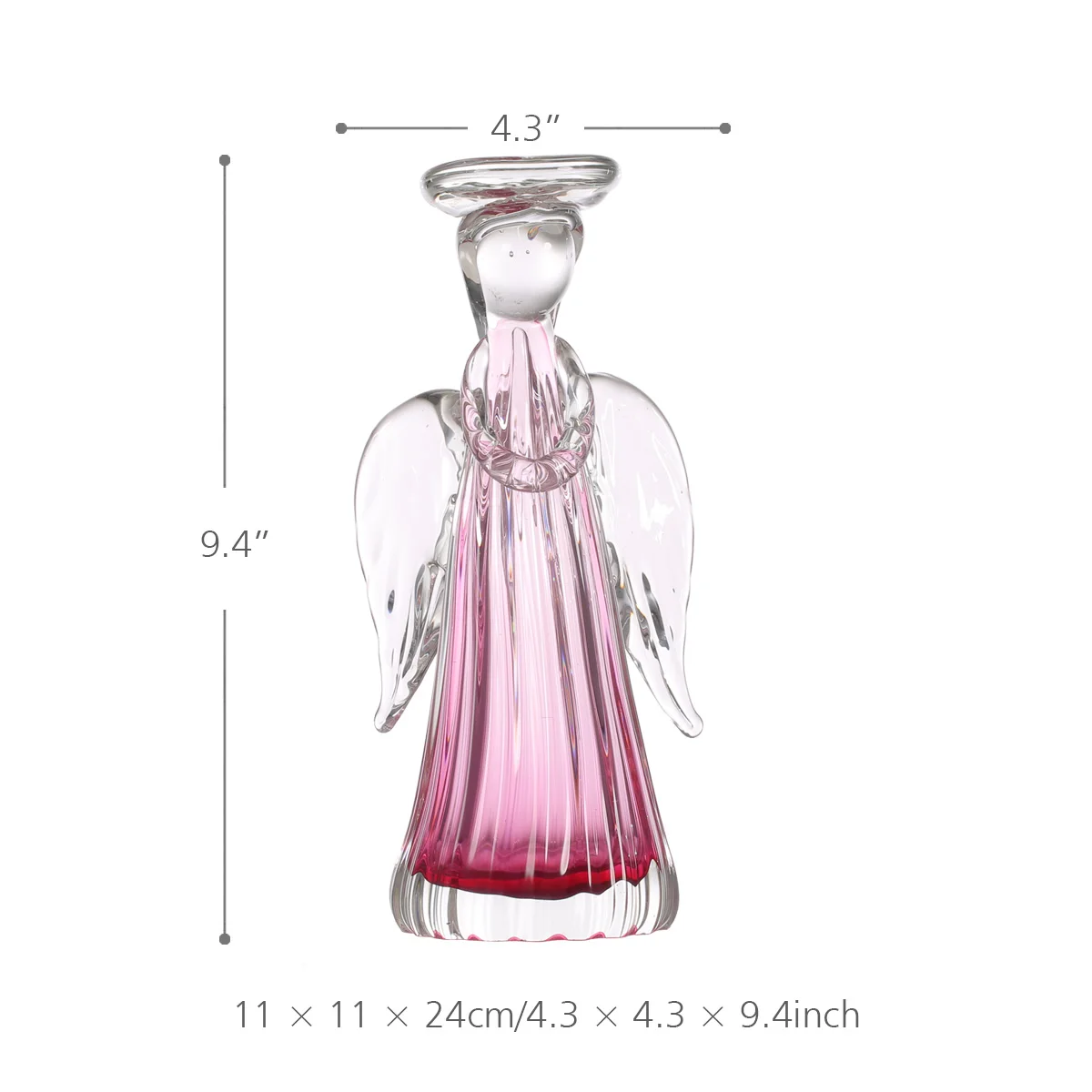 Подсвечники Tooarts Angel стеклянный декор домашний декоративный подсвечник
