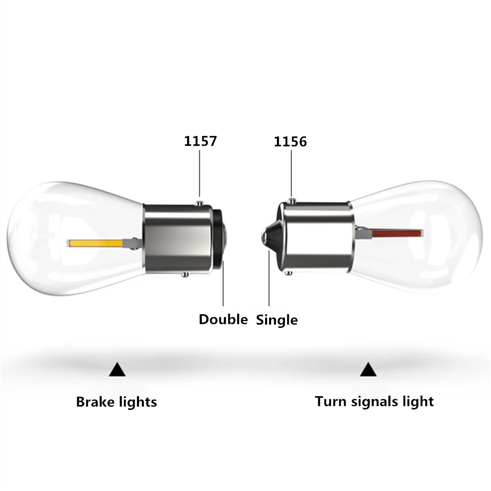 Автомобисветильник светодиодный стоп-сигнал QCDIN яркая лампа постоянного тока 12-28