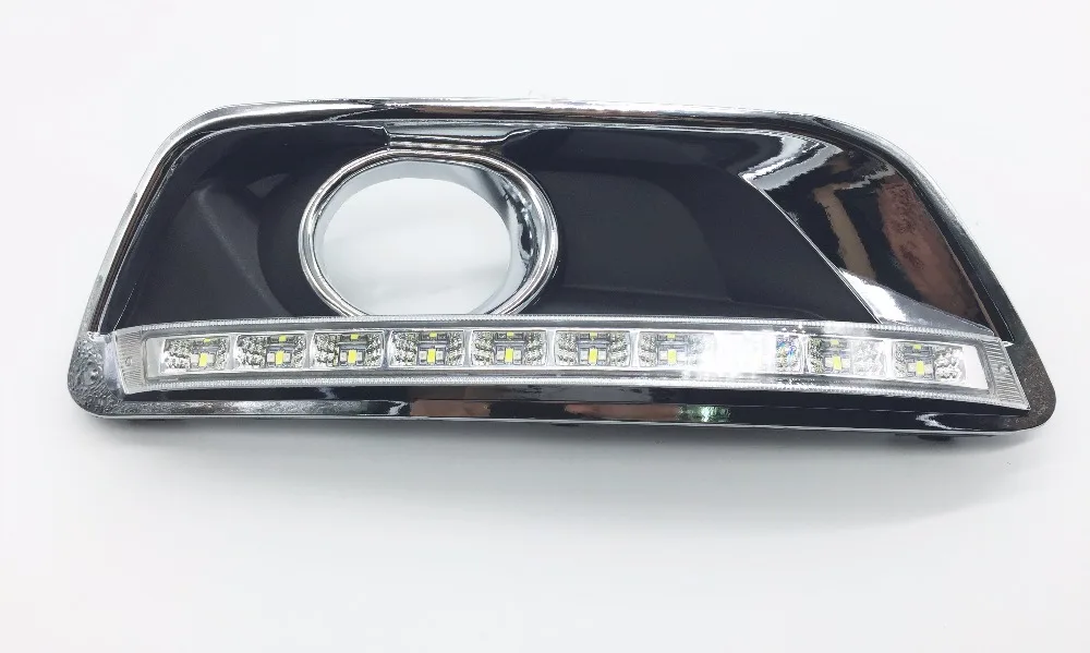 2 шт./компл. светодиодный автомобиль DRL водонепроницаемый дневные ходовые огни