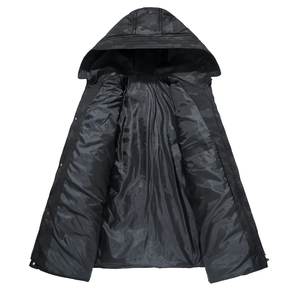 Зимняя мужская куртка размера плюс 4XL 9XL длинная Softshell дешевая пуховая парки с