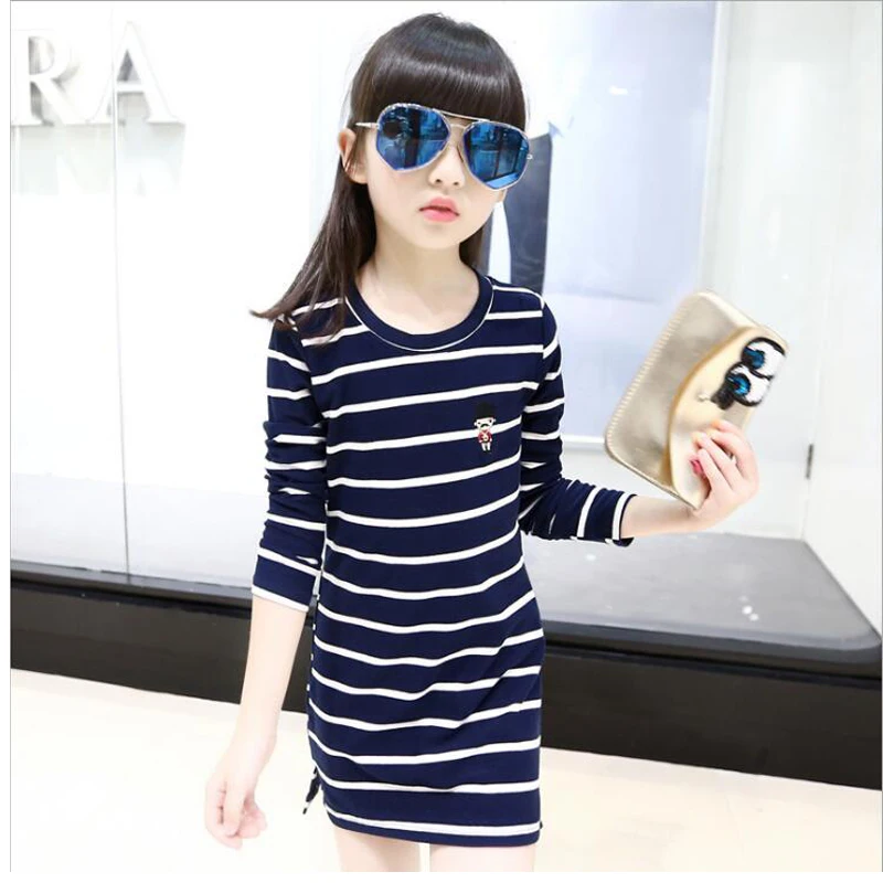 Детская футболка с длинными рукавами для девочек новая весенняя длинная