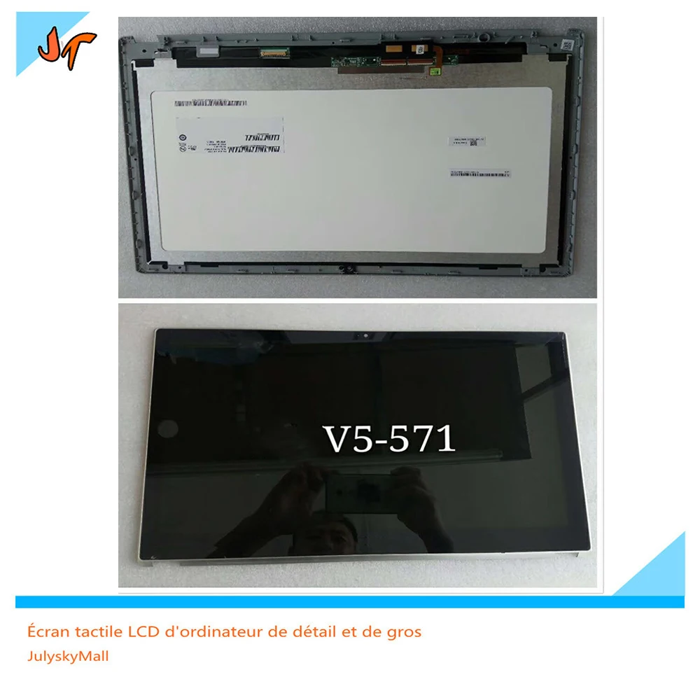 Оригинальный ЖК экран с сенсорной панелью в сборе для Acer V5 571 15 6 ''