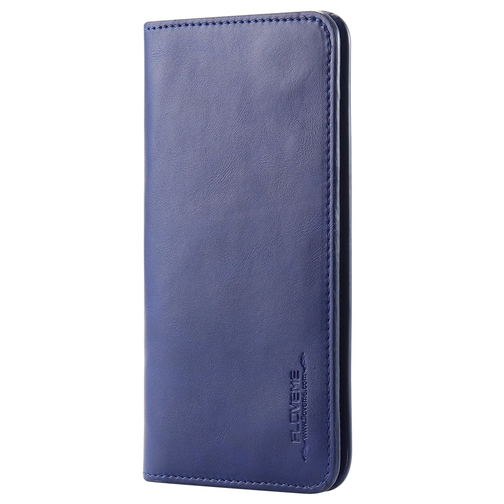 FLOVEME 5.5 Inch Wallet Mobile Phones Case For iPhone XR XS X 8 7 Plus Leather Bag For Xiaomi Samsung Huawei Phone Accessories
