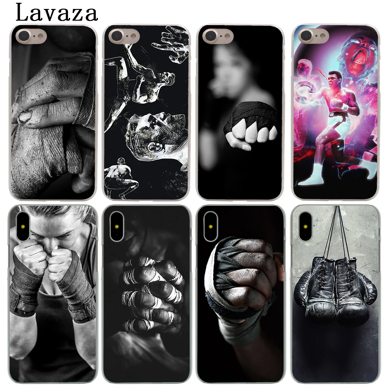 Твердый чехол для телефона Lavaza Sports Boxing iPhone XR X 11 Pro XS Max 7 8 6 6S 5 5S SE 4S 4 10|Бамперы| |