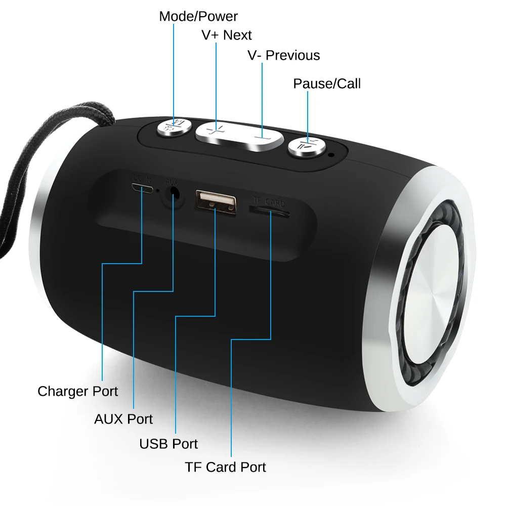 XINGYIDA портативный Bluetooth динамик беспроводной стерео объемный Lound Динамик