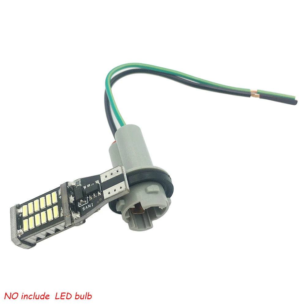 YSY 5 шт./лот высокое качество жесткий пластик T10 розетка авто автомобиль T15 W5W LED