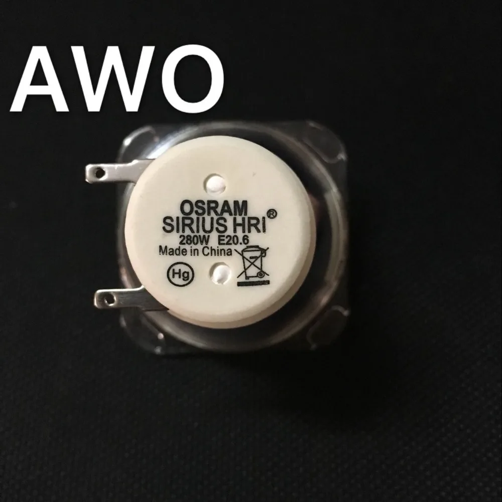 1 шт./лот 280 Вт лампа OSRAM SIRIUS HRI280W движущаяся головка луч и MSD Платина 10R фотолампа