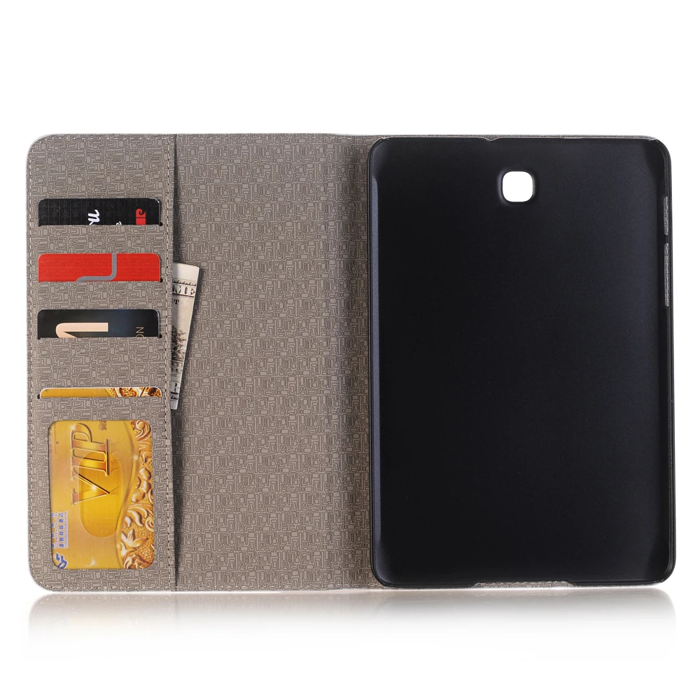 Модный окрашенный чехол-подставка из искусственной кожи для Samsung Galaxy Tab S2 8 0 T715 T710