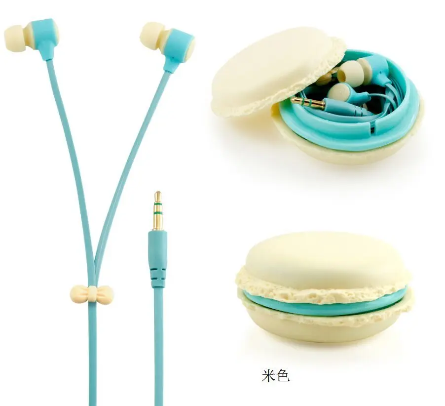 Macarons Дизайн 3 5 мм в ухо наушники Xiaomi samsung Iphone милый смарт с измерением пульса fone de