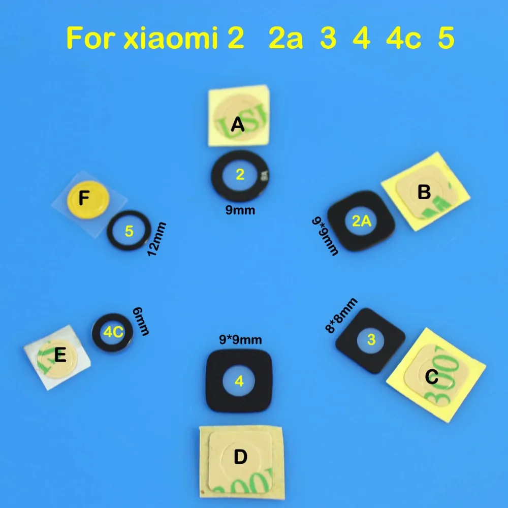 Cltgxdd для Xiaomi Mi2 M2 Mi3 M3 Mi4 M4 Mi5 M5 4c 2a новая задняя камера стеклянная крышка объектива с