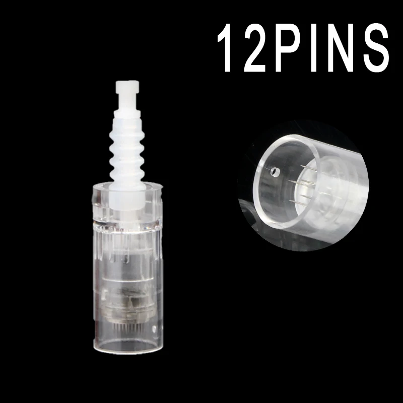 

20PCS Needle Tips Electric Derma Pen Needles Bayonet 12 pin dr.Pen ULTIMA N2 M7 M5 MYM Cartridge For Auto Micro needles