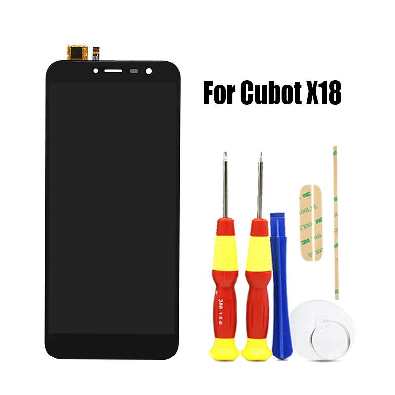 Original 5.7 inch Touch Screen+1440x720 LCD Display Assembly Replacement For Cubot X18 Android 7.0 Phone|Экраны для мобильных