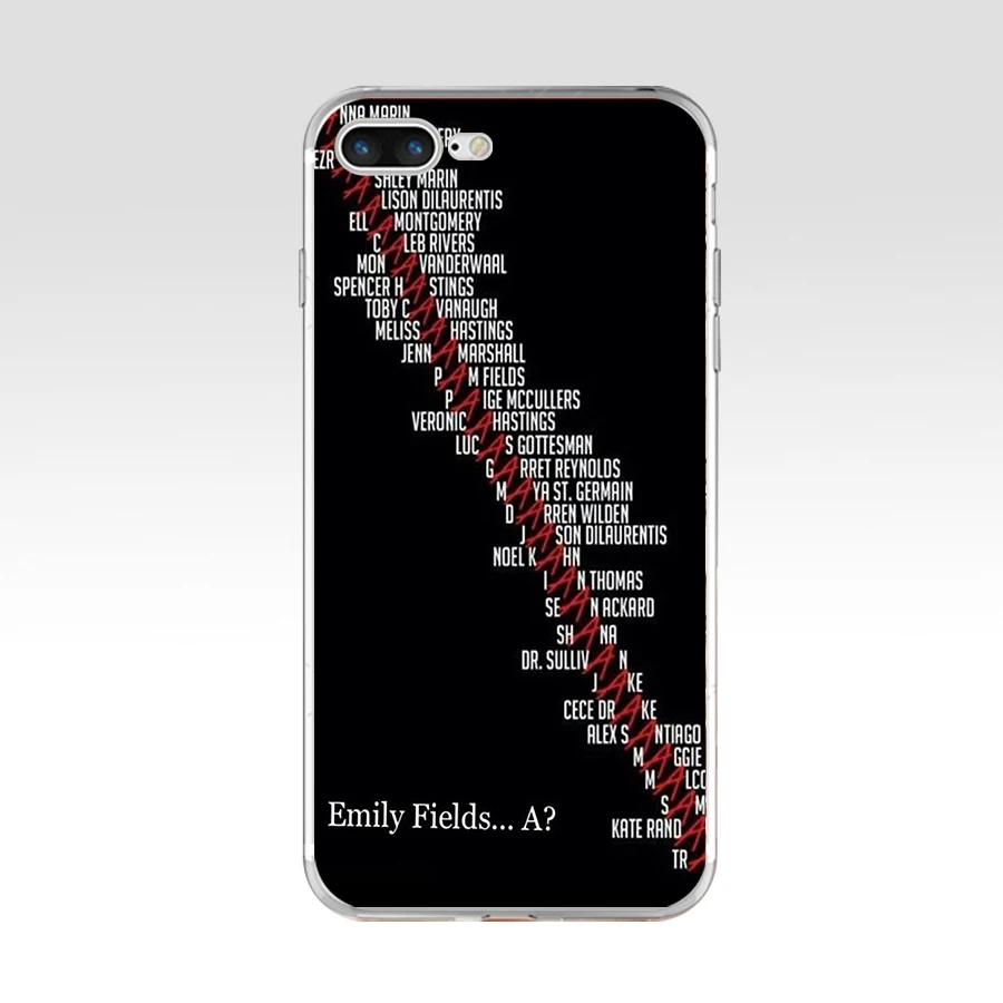 25 6s D Pretty Little Liars tv Мягкий силиконовый чехол из ТПУ для Apple iPhone 6 6s 7 8 plus чехол