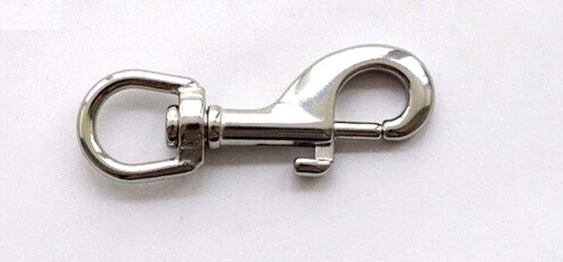 Gujia 310 нержавеющая сталь собачий поводок серебристый изогнутые застежками