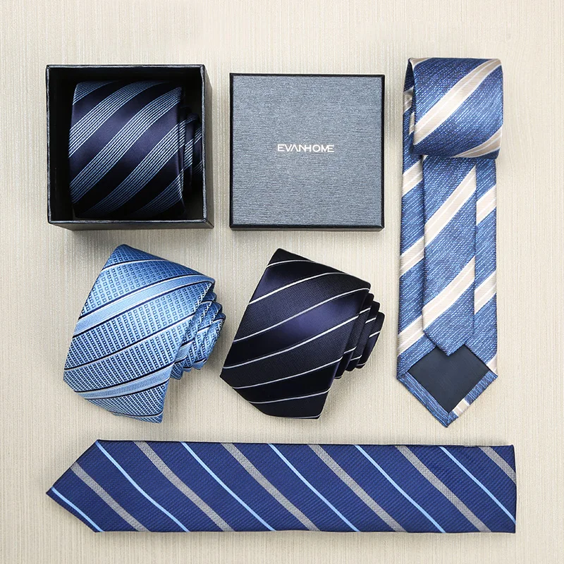Новое поступление 2017 года Для мужчин S Галстуки Темно синие Англии полосатый