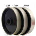 Шлифовальный круг URANN, 1 шт., 6 дюймов, с алмазным покрытием, для драгоценных камней, Нефритовый полировальный диск, зернистость 150, 320, 400, 600, 800, 1000, 3000