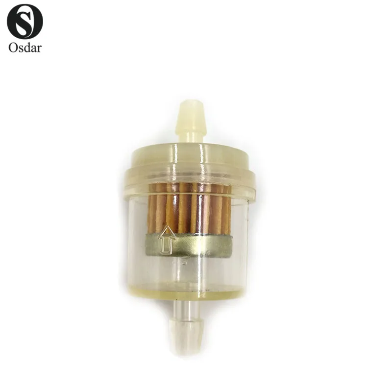 Газа inline Карбюраторы для мотоциклов топливный фильтр 1/4 &quot6 мм Мотоцикл ATV Honda Polaris