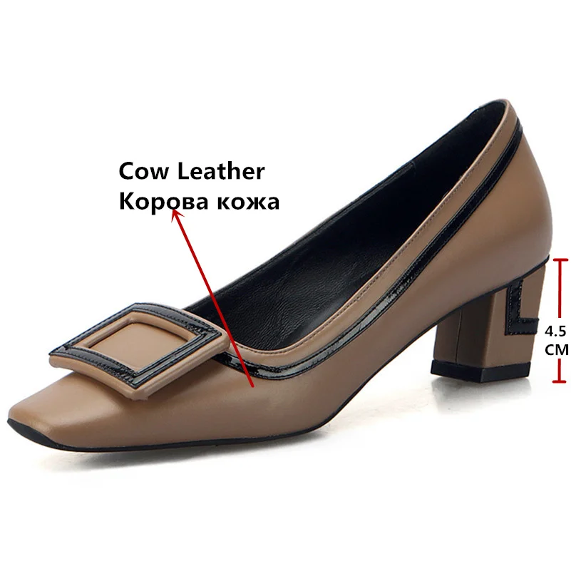 FEDONAS/элегантные женские туфли на высоком каблуке Сезон весна лето Офисные