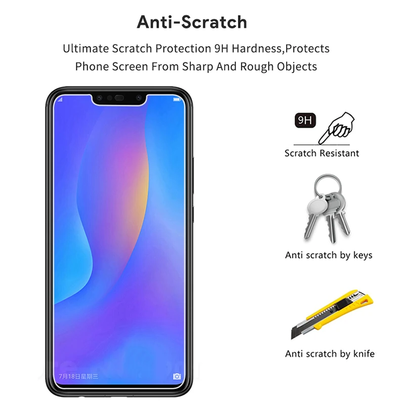 Закаленное стекло для huawei mate 20 Lite Защитное стекло для экрана Huawey mate 20 20lite сделано матовой защитной пленкой светильник 9h