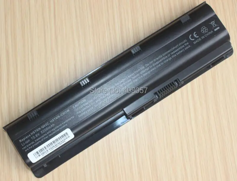 Аккумулятор для ноутбука HP MU06 Compaq Presario CQ32 CQ42 CQ43 CQ56 CQ62 CQ630 CQ72 Pavilion dm4 dv3 dv5 dv6 dv7 g4 g6 g7 |