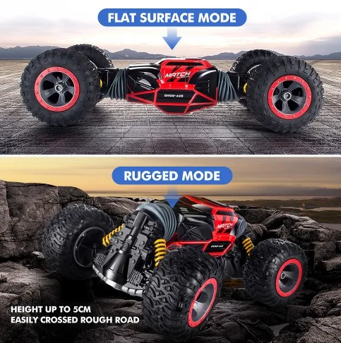Радиоуправляемый автомобиль 4WD восхождение грузовик масштаб двусторонний 2 4 ГГц