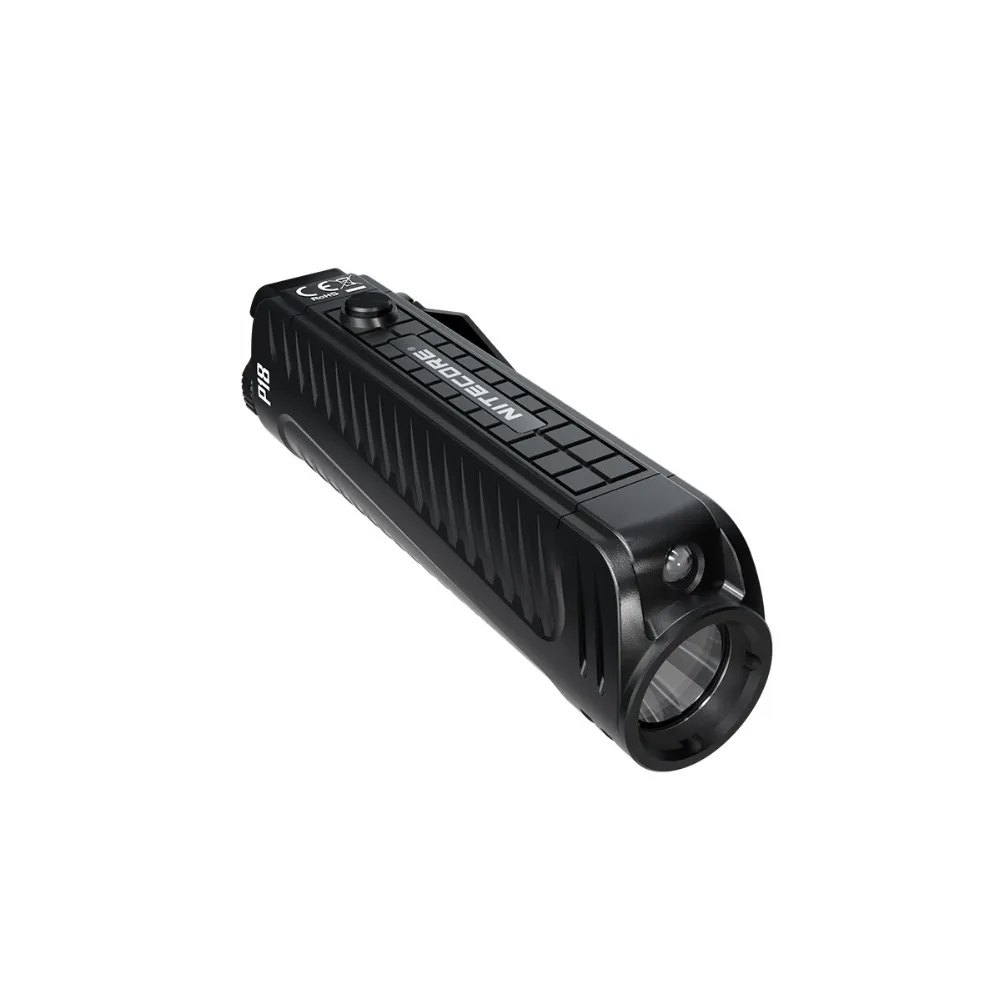 NITECORE P18+ 18650 перезаряжаемая батарея+ F1 USB зарядное устройство 1800 люмен CREE светодиодный фонарь для наружного кемпинга фонарик