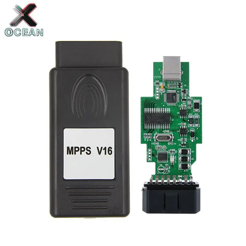 Профессиональный MPPS V16 ECU чип тюнинг V16.1.02 Inkl CHECKSUM CAN Flasher Remapper для EDC15 EDC16 EDC17 A +++