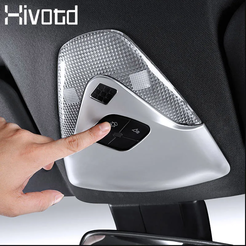 Hivotd автомобильный передний светильник для чтения крышка интерьера бокс очков