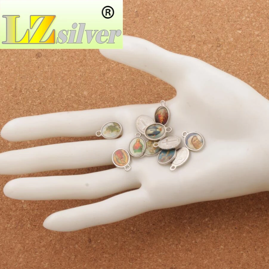 Иконы иконы икона подвески ювелирные изделия DIY L1568 30 шт. 14 5x9 5 мм цинковый