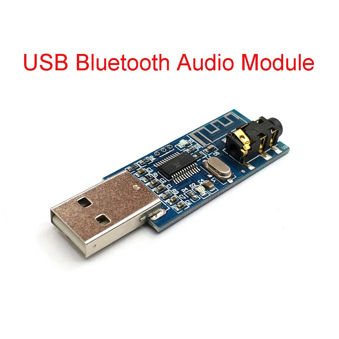 USB Bluetooth 4 0 аудио приемник беспроводной модуль голосовой плеер со светодиодной