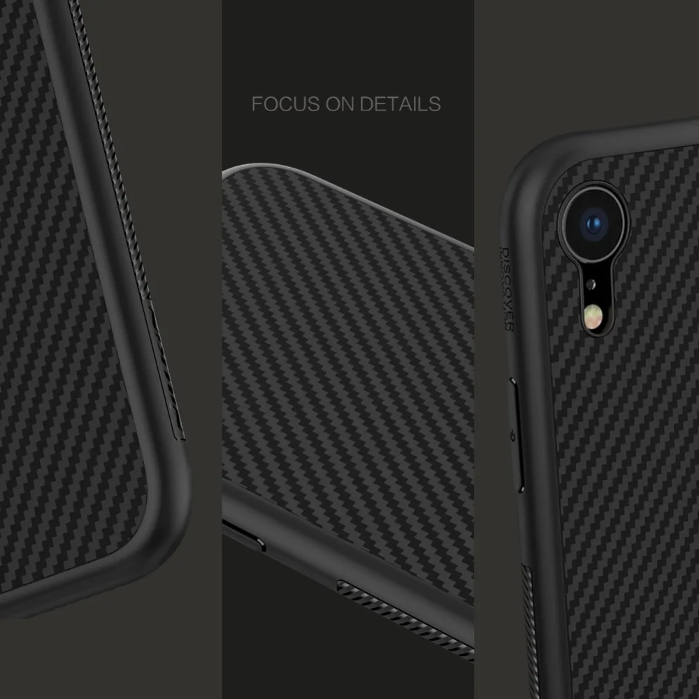 Nillkin synthetic Carbon fiber сотовый Чехол для телефона iPhone 11 Pro Max XS XR X 6 6S 7 8 Plus Жесткий PP