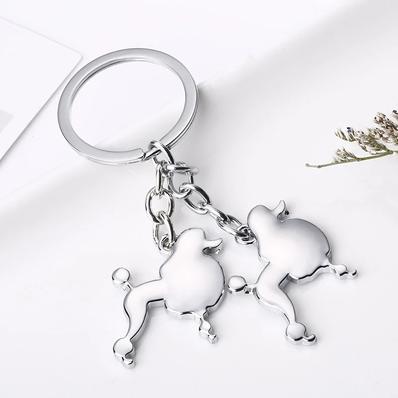 Новинка 2019 креативный брелок для ключей с пуделем любителей собак модный милыми