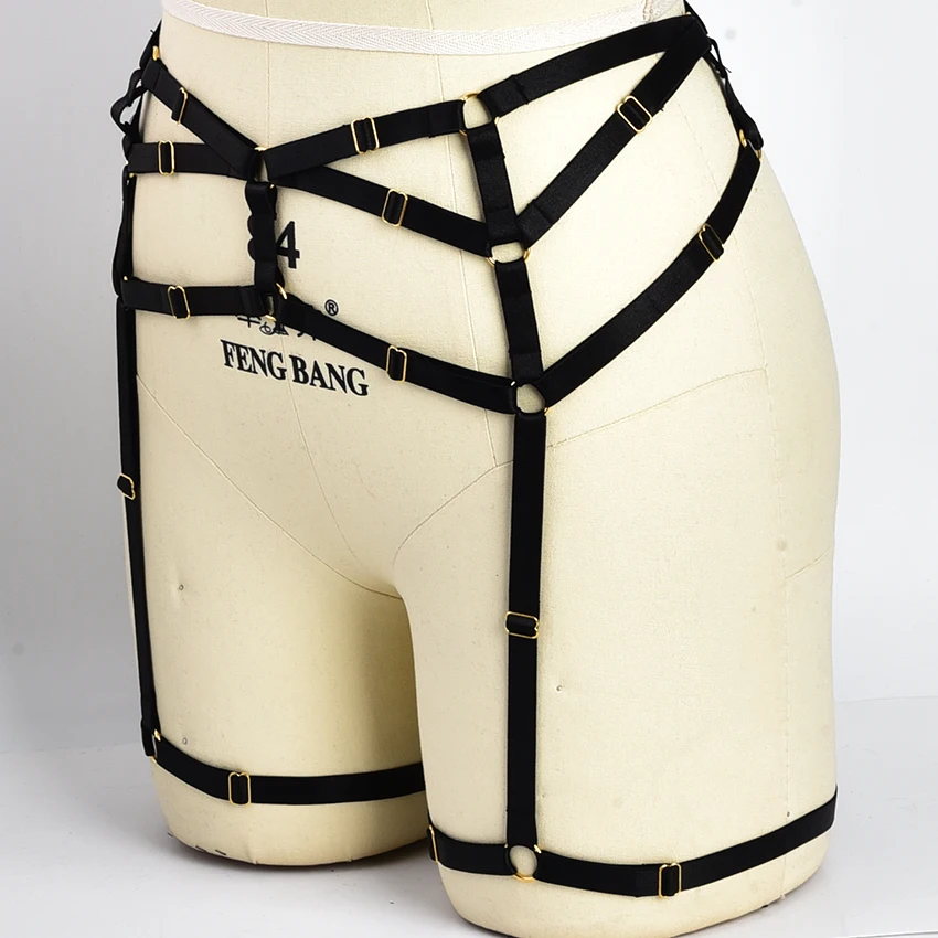 Женский ремень в стиле панк Готическая подвязка ручная работа жгут для ног