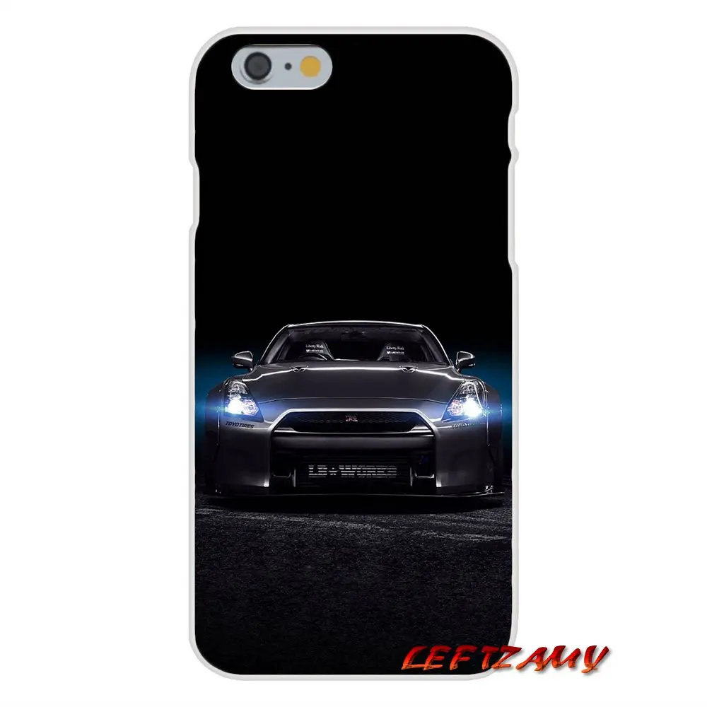 Аксессуары телефон оболочки охватывает JDM автомобиля NISSAN GTR Металл для huawei P Smart